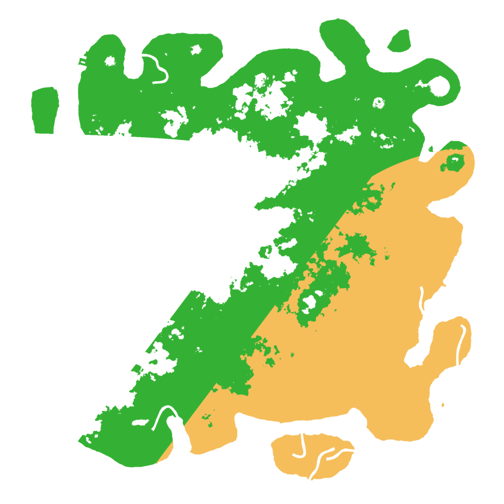 Biome Rust Map: Procedural Map, Size: 4500, Seed: 1879770356