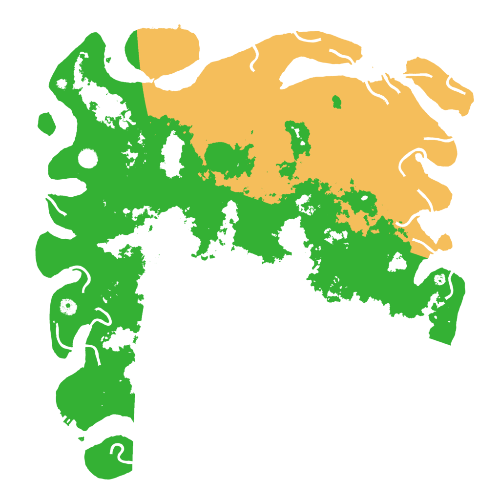 Biome Rust Map: Procedural Map, Size: 4500, Seed: 1075039539