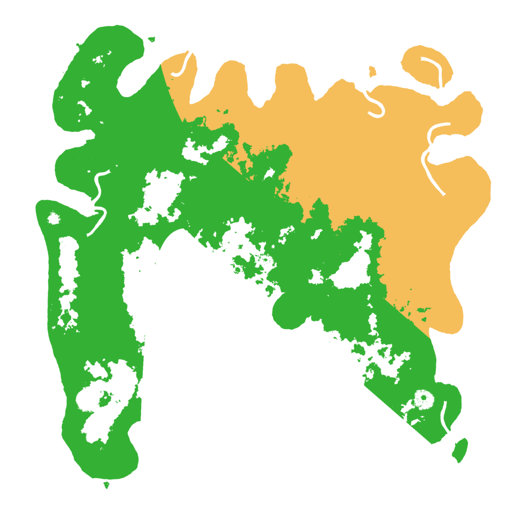 Biome Rust Map: Procedural Map, Size: 4000, Seed: 675455206