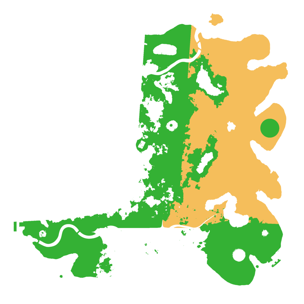 Biome Rust Map: Procedural Map, Size: 4250, Seed: 285