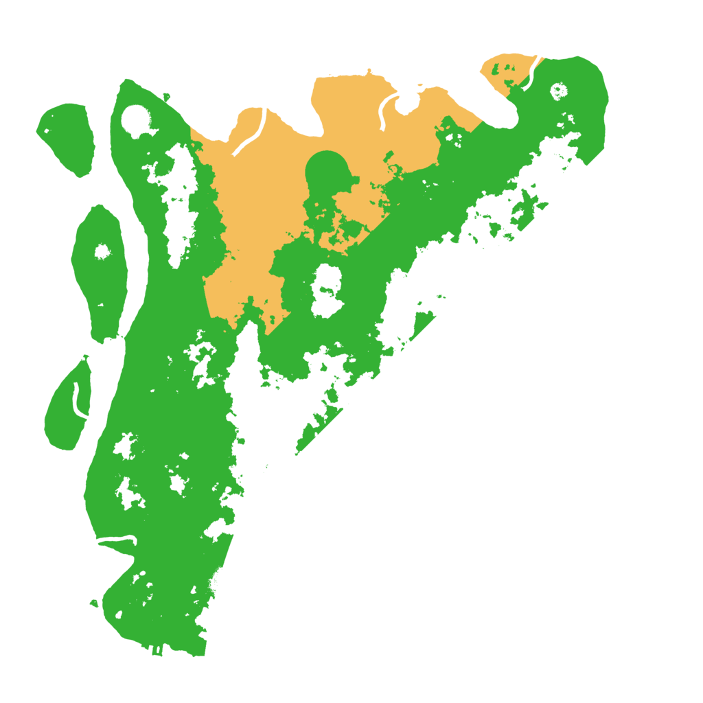 Biome Rust Map: Procedural Map, Size: 4250, Seed: 28523