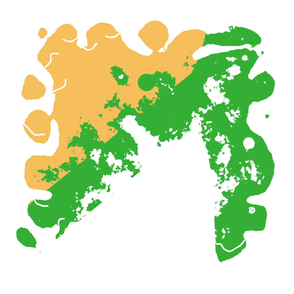 Biome Rust Map: Procedural Map, Size: 4500, Seed: 119649950