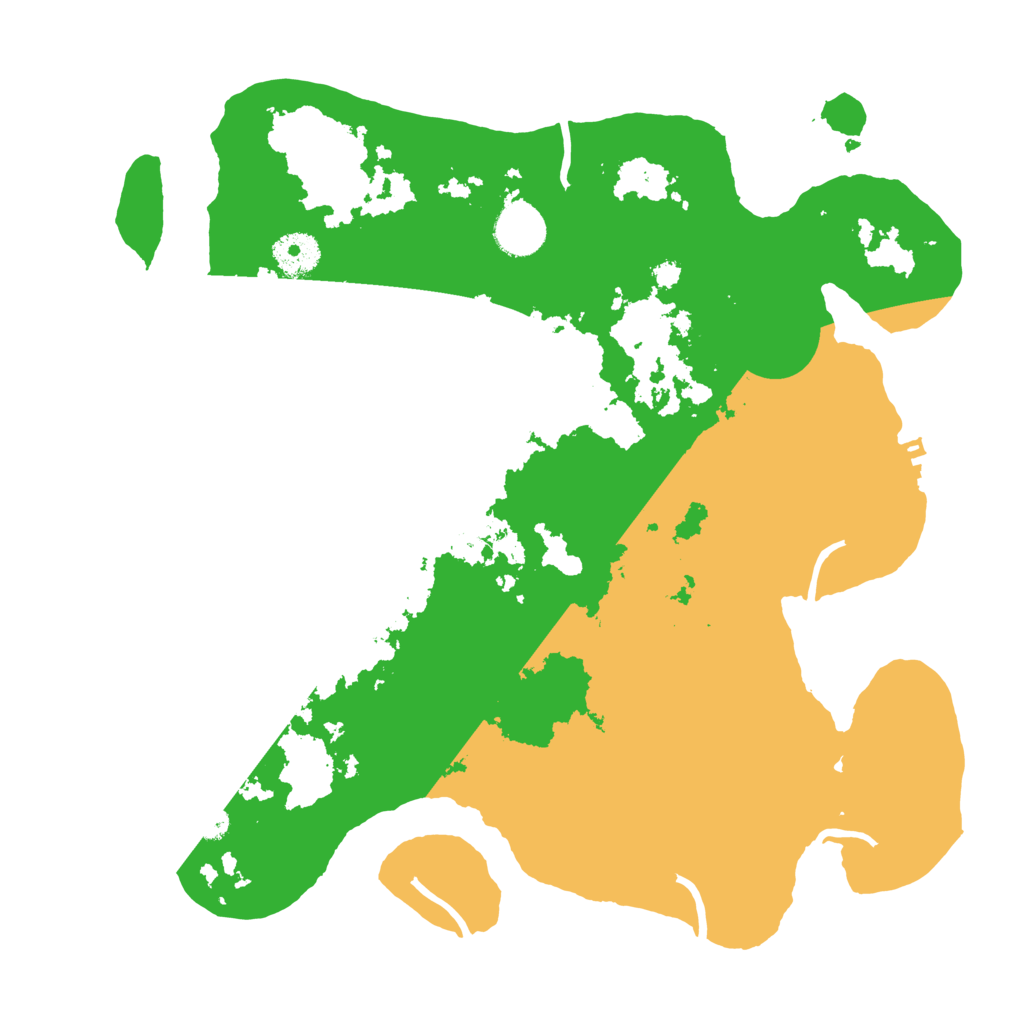 Biome Rust Map: Procedural Map, Size: 3500, Seed: 1212150063