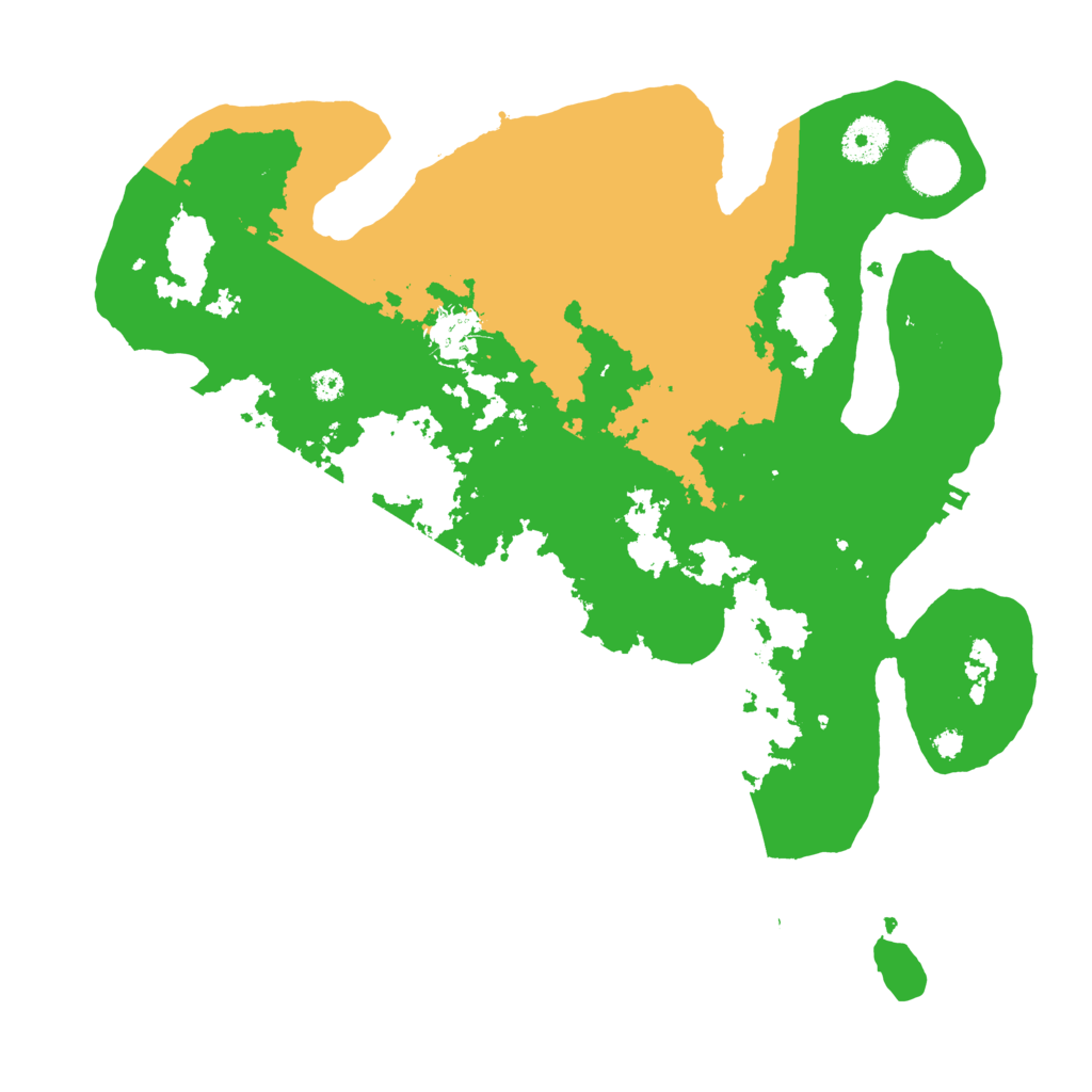 Biome Rust Map: Procedural Map, Size: 3500, Seed: 9752506