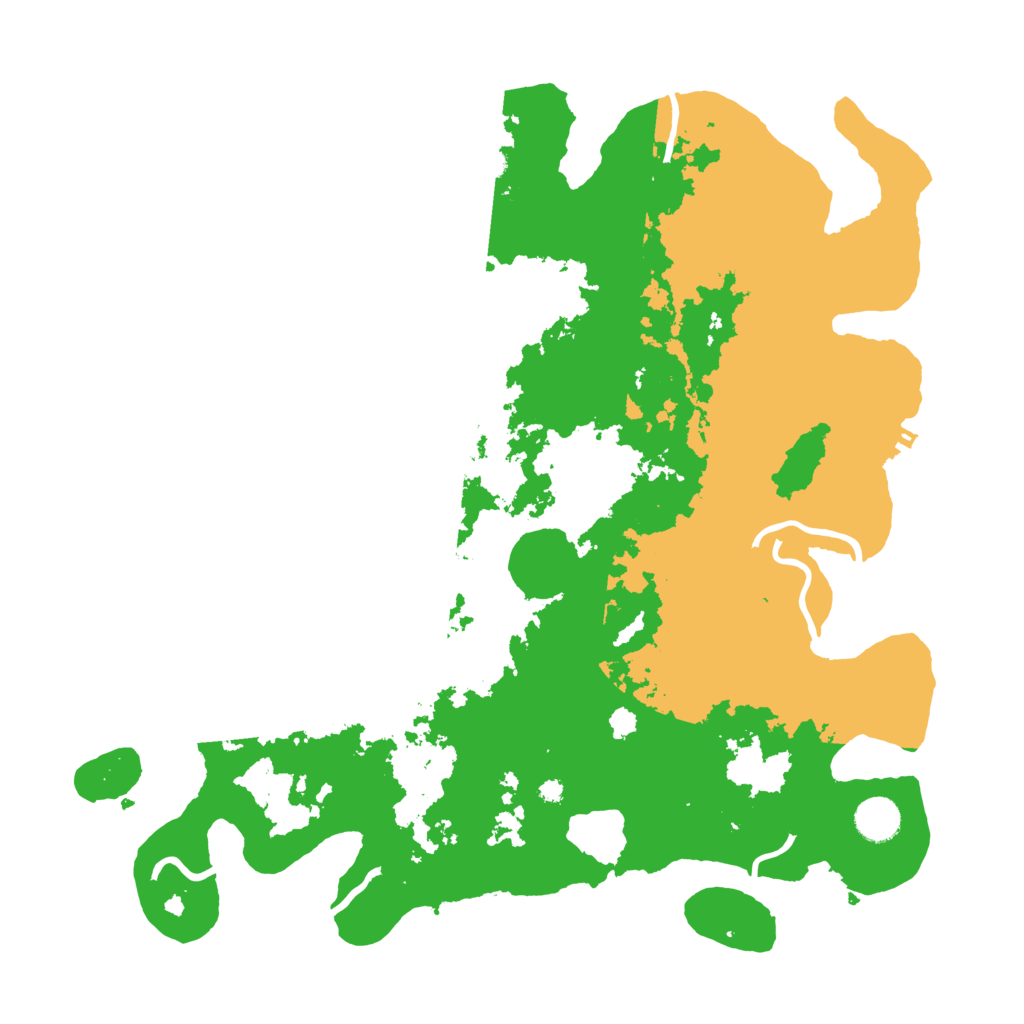 Biome Rust Map: Procedural Map, Size: 4000, Seed: 2109296294