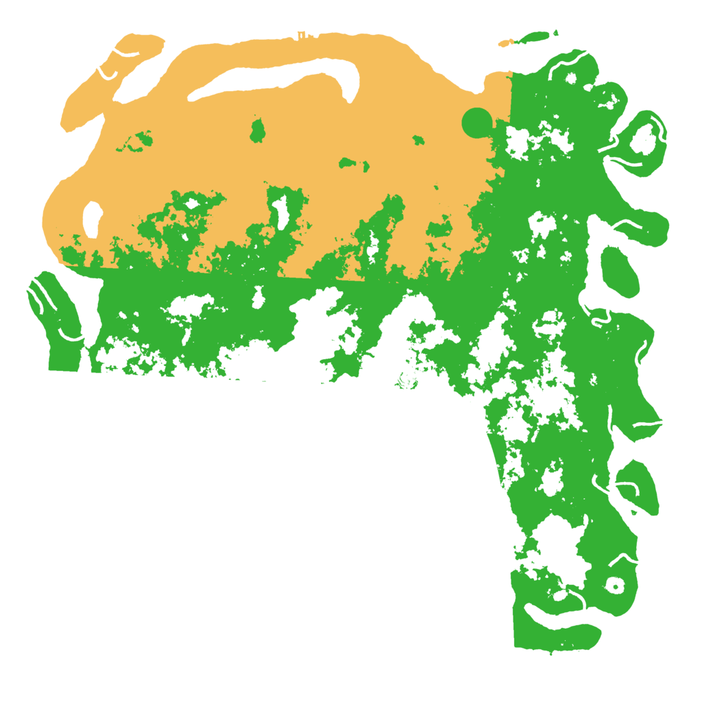 Biome Rust Map: Procedural Map, Size: 6000, Seed: 720766775