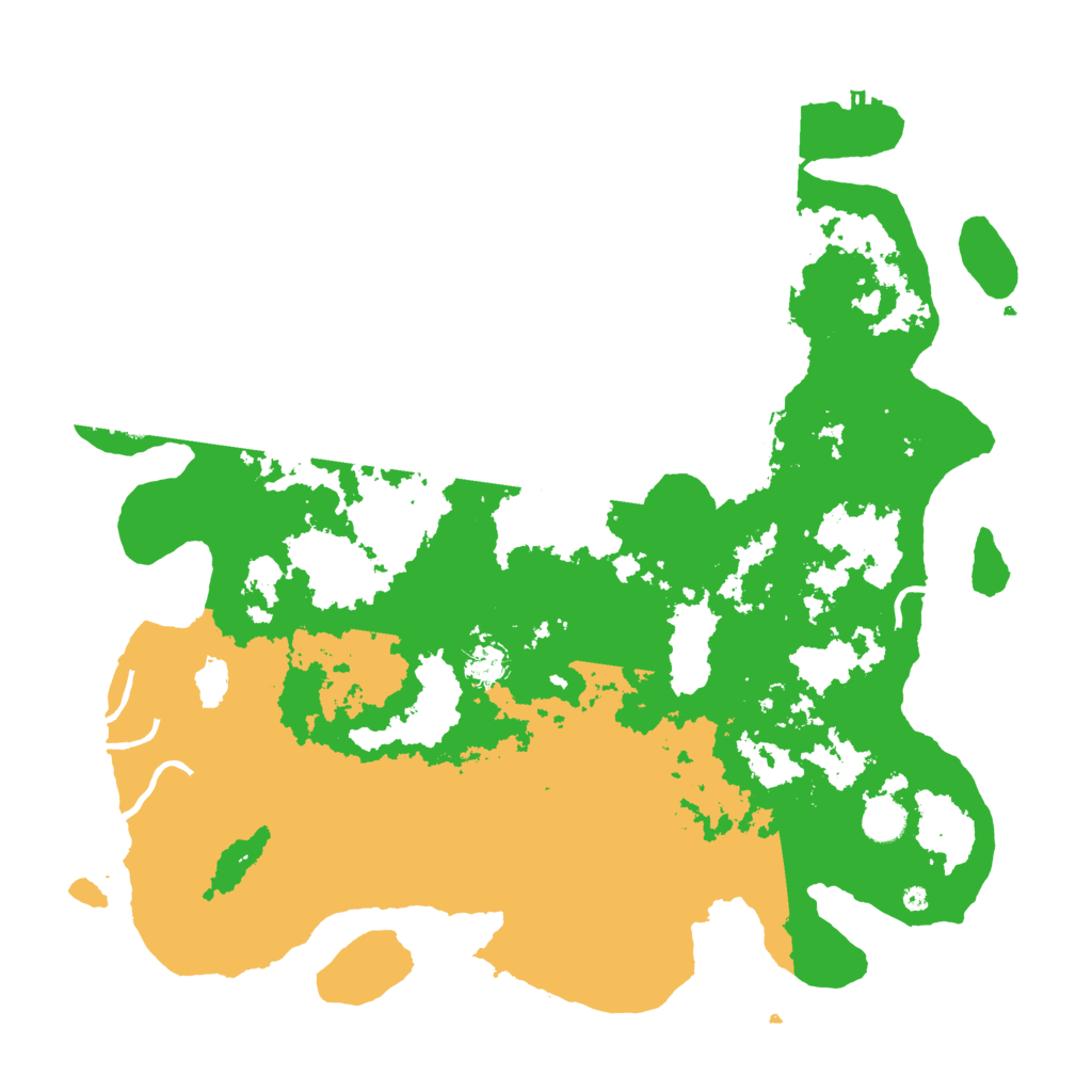 Biome Rust Map: Procedural Map, Size: 4500, Seed: 500444222
