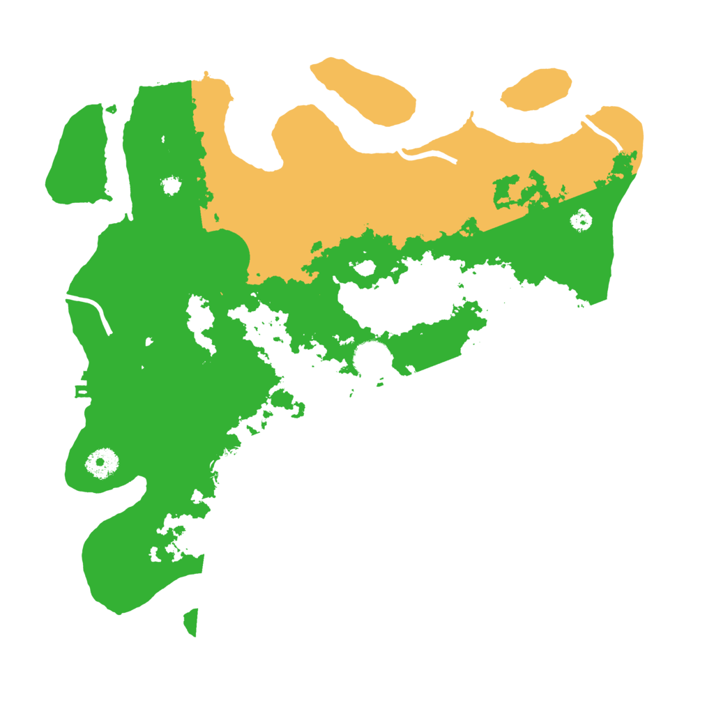 Biome Rust Map: Procedural Map, Size: 3500, Seed: 287641325