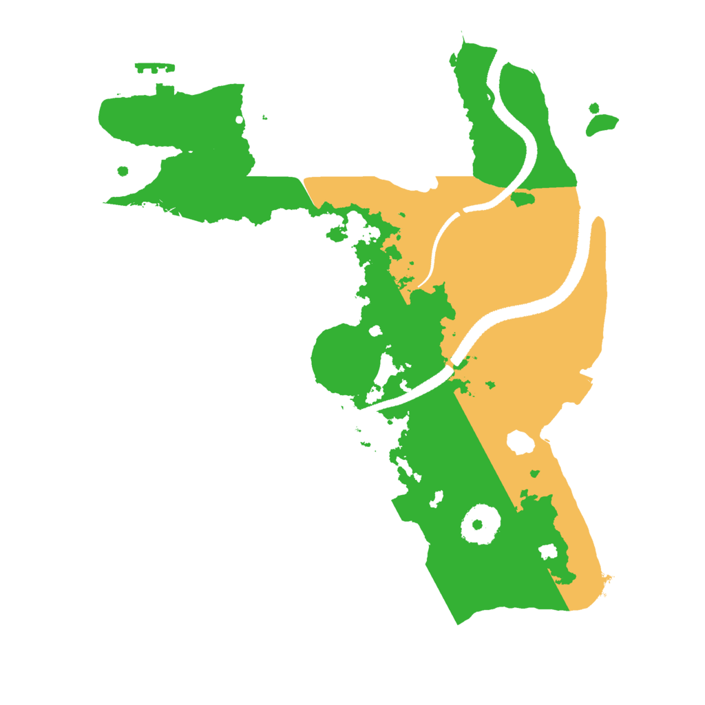 Biome Rust Map: Procedural Map, Size: 2700, Seed: 1584409866