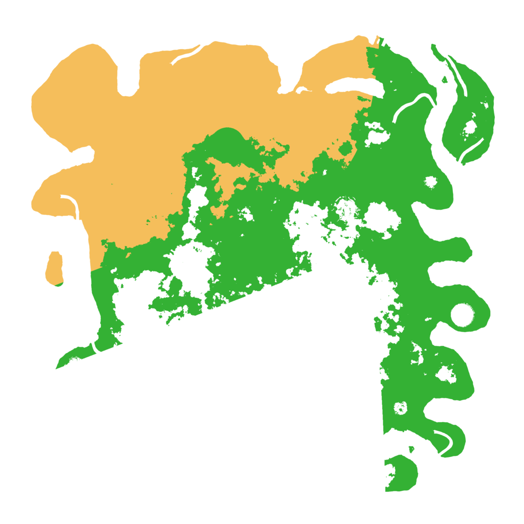 Biome Rust Map: Procedural Map, Size: 4000, Seed: 1257213137