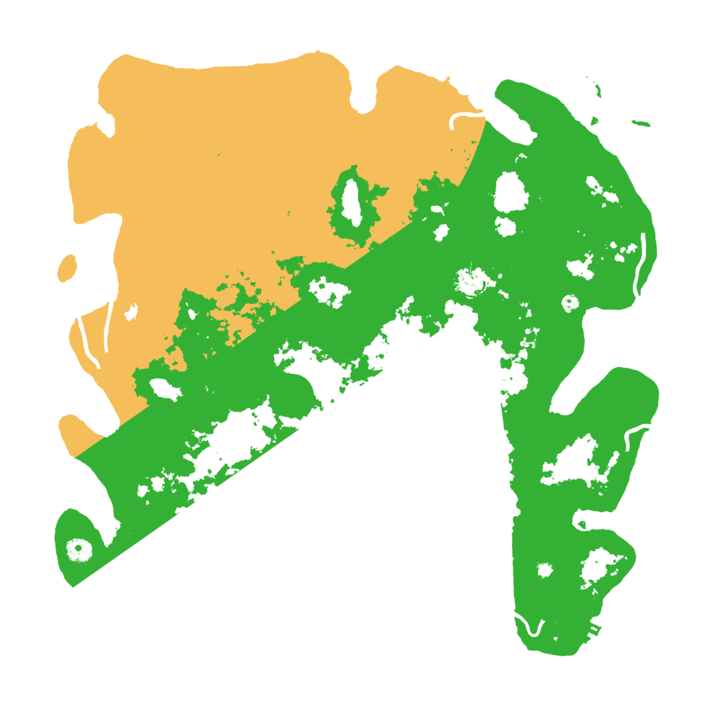 Biome Rust Map: Procedural Map, Size: 4250, Seed: 1137536265