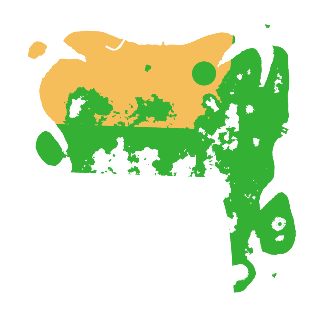 Biome Rust Map: Procedural Map, Size: 3500, Seed: 1218347985