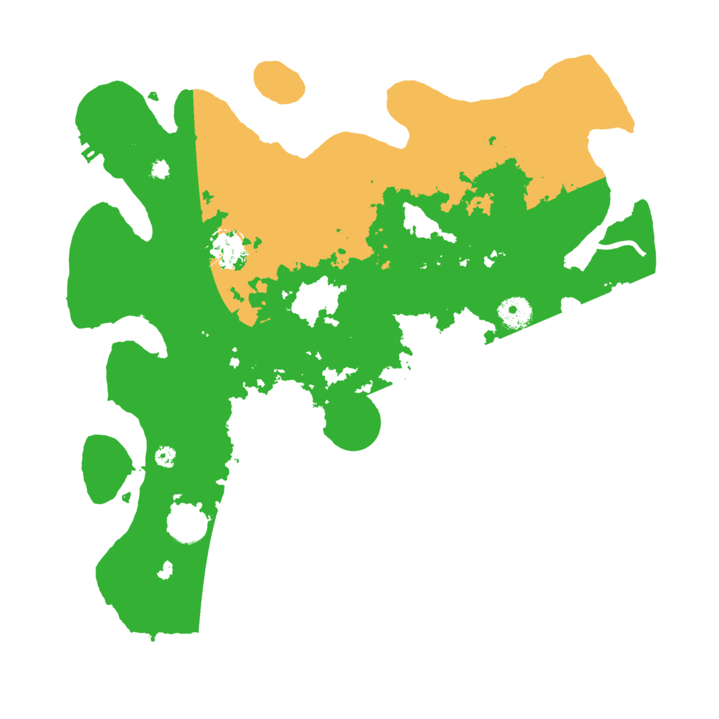 Biome Rust Map: Procedural Map, Size: 3500, Seed: 41120132