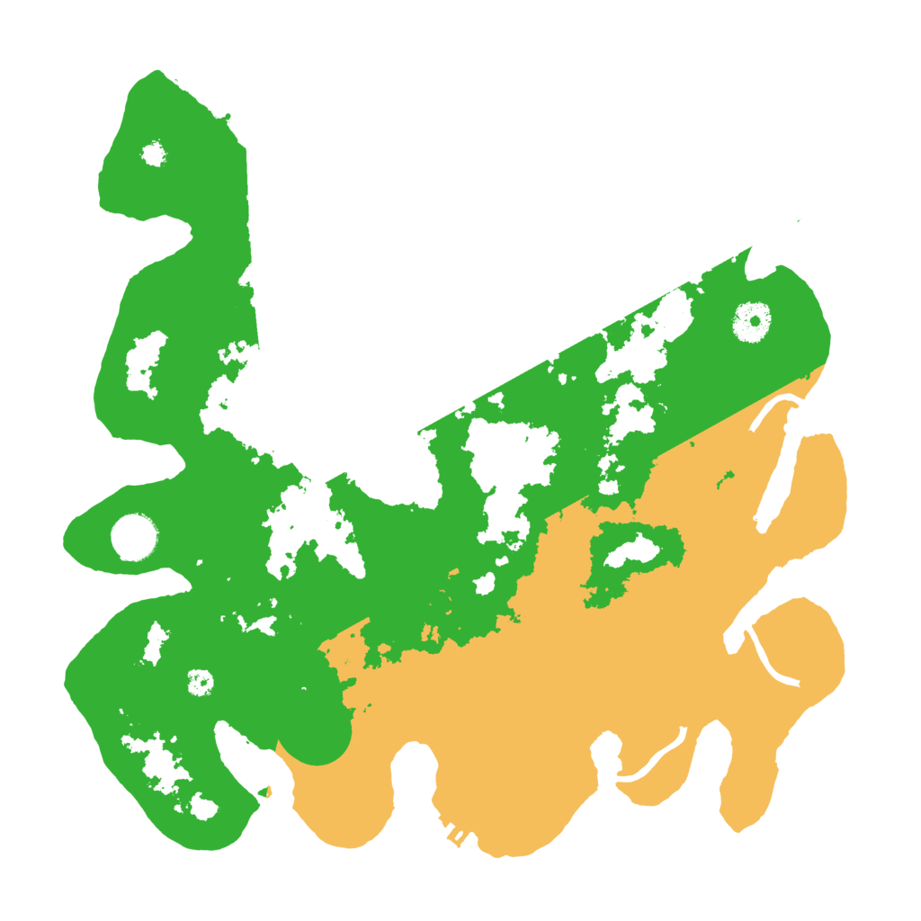 Biome Rust Map: Procedural Map, Size: 3500, Seed: 561264515
