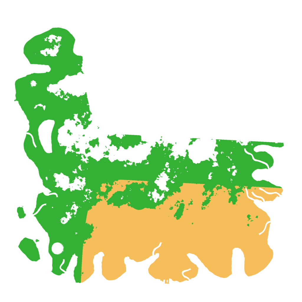 Biome Rust Map: Procedural Map, Size: 4500, Seed: 1028461744