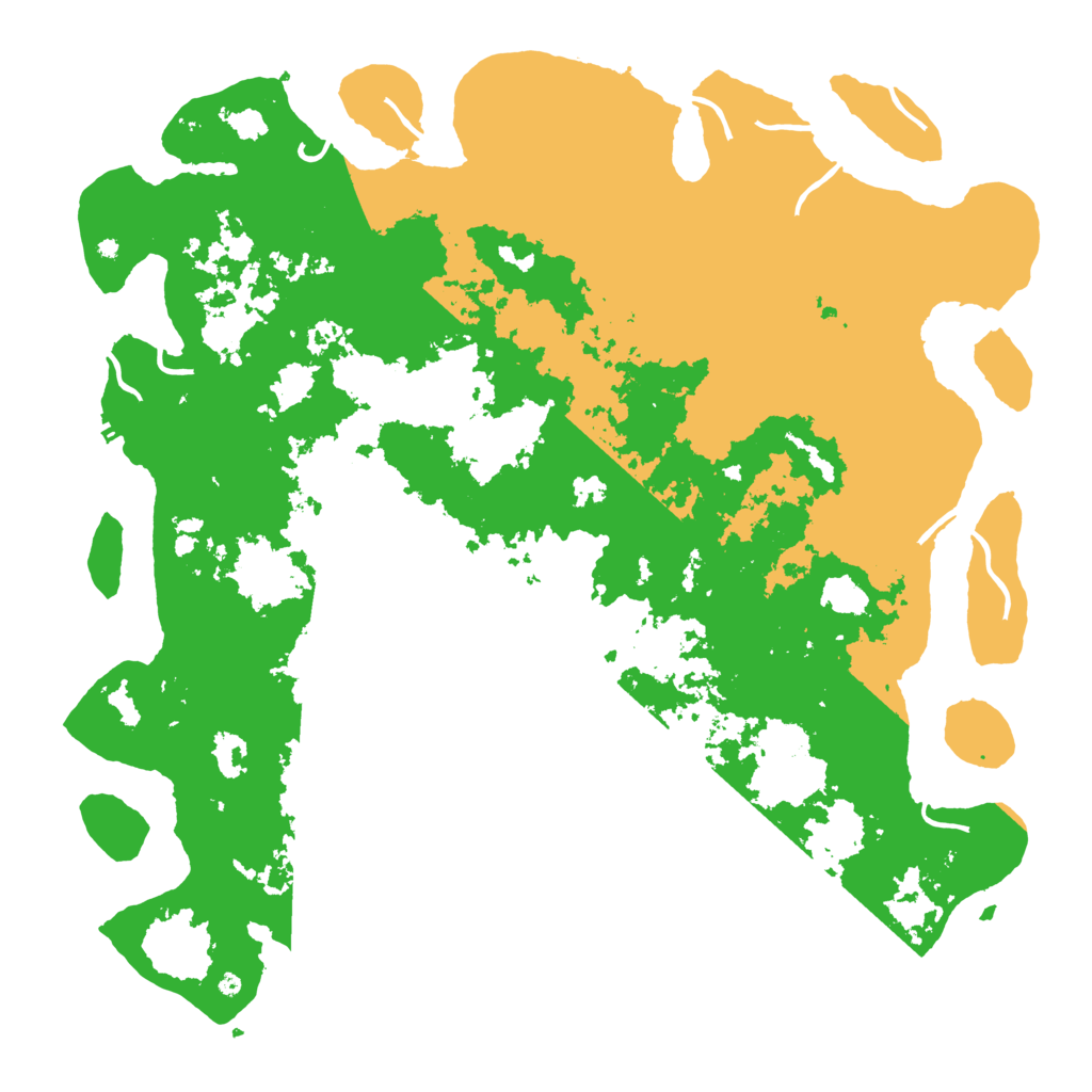 Biome Rust Map: Procedural Map, Size: 5000, Seed: 1816
