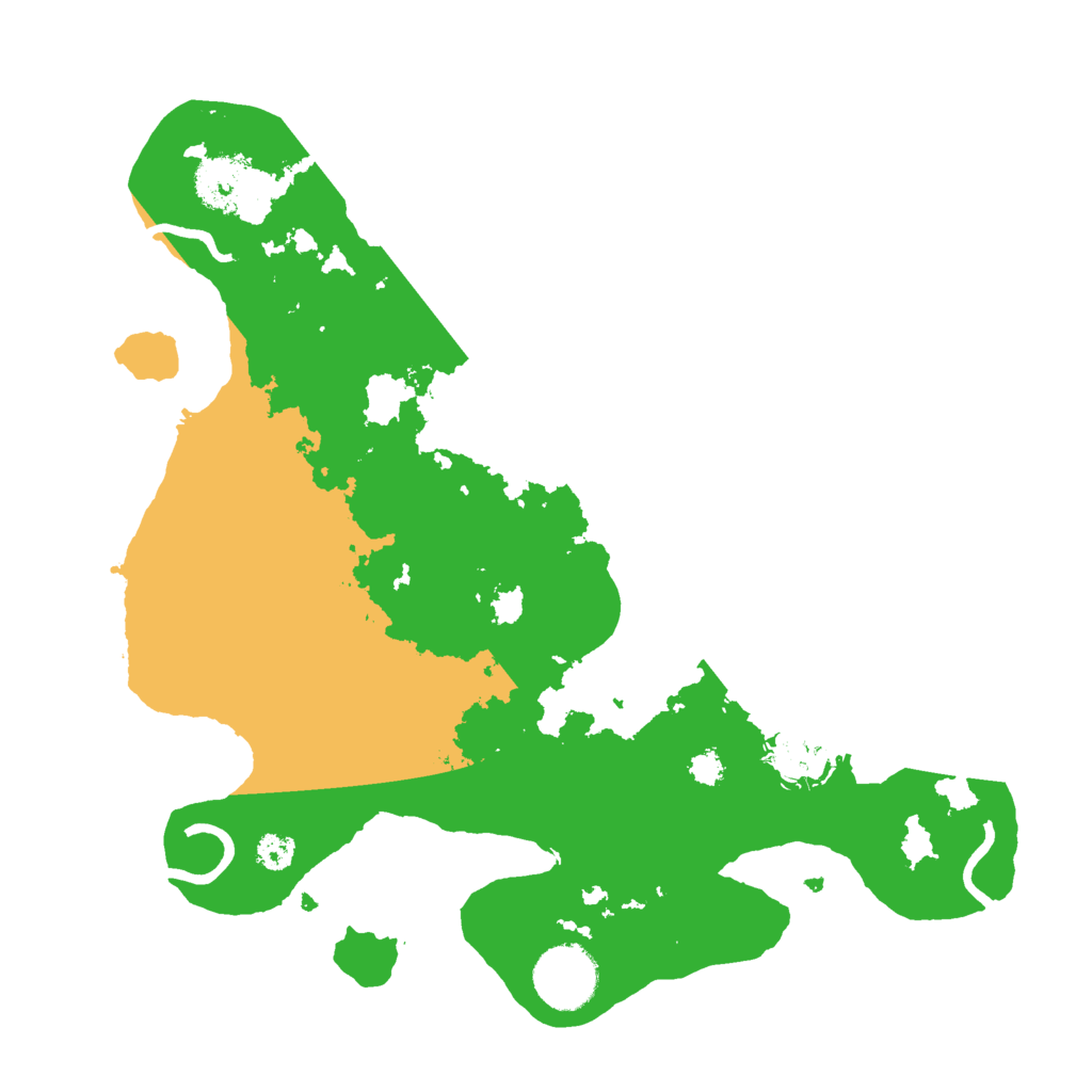 Biome Rust Map: Procedural Map, Size: 3000, Seed: 1004608055