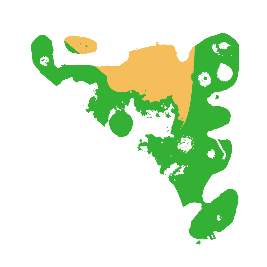 Biome Rust Map: Procedural Map, Size: 3000, Seed: 1128351548