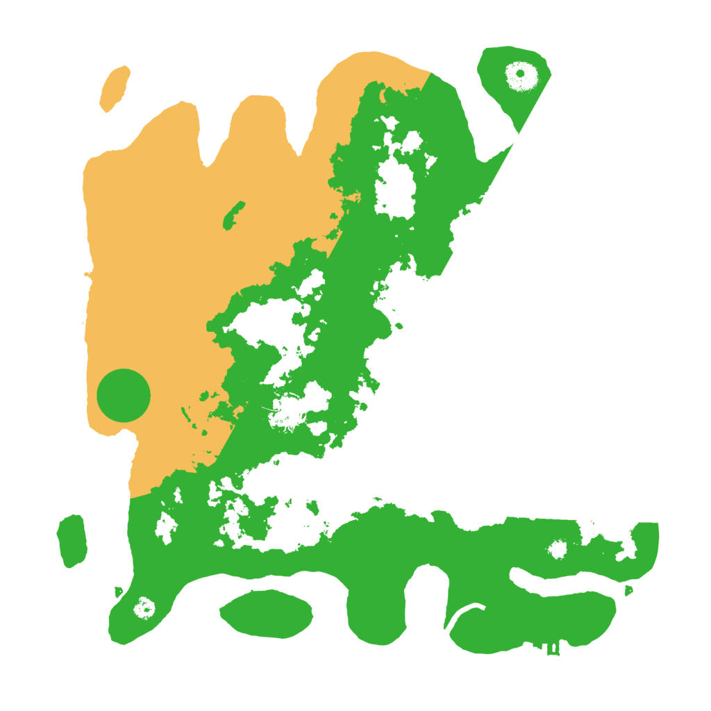 Biome Rust Map: Procedural Map, Size: 3500, Seed: 2130939382