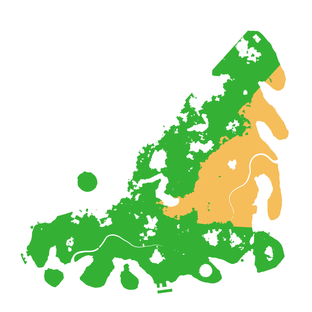 Biome Rust Map: Procedural Map, Size: 4264, Seed: 318409616