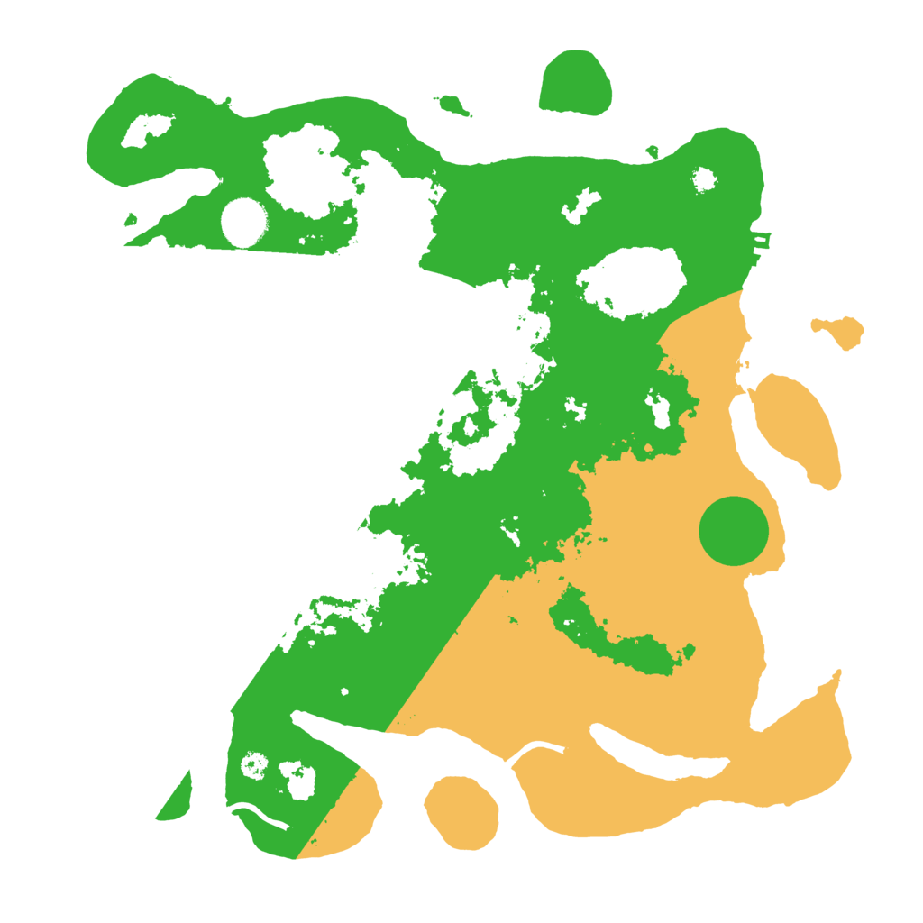 Biome Rust Map: Procedural Map, Size: 3500, Seed: 1907487310