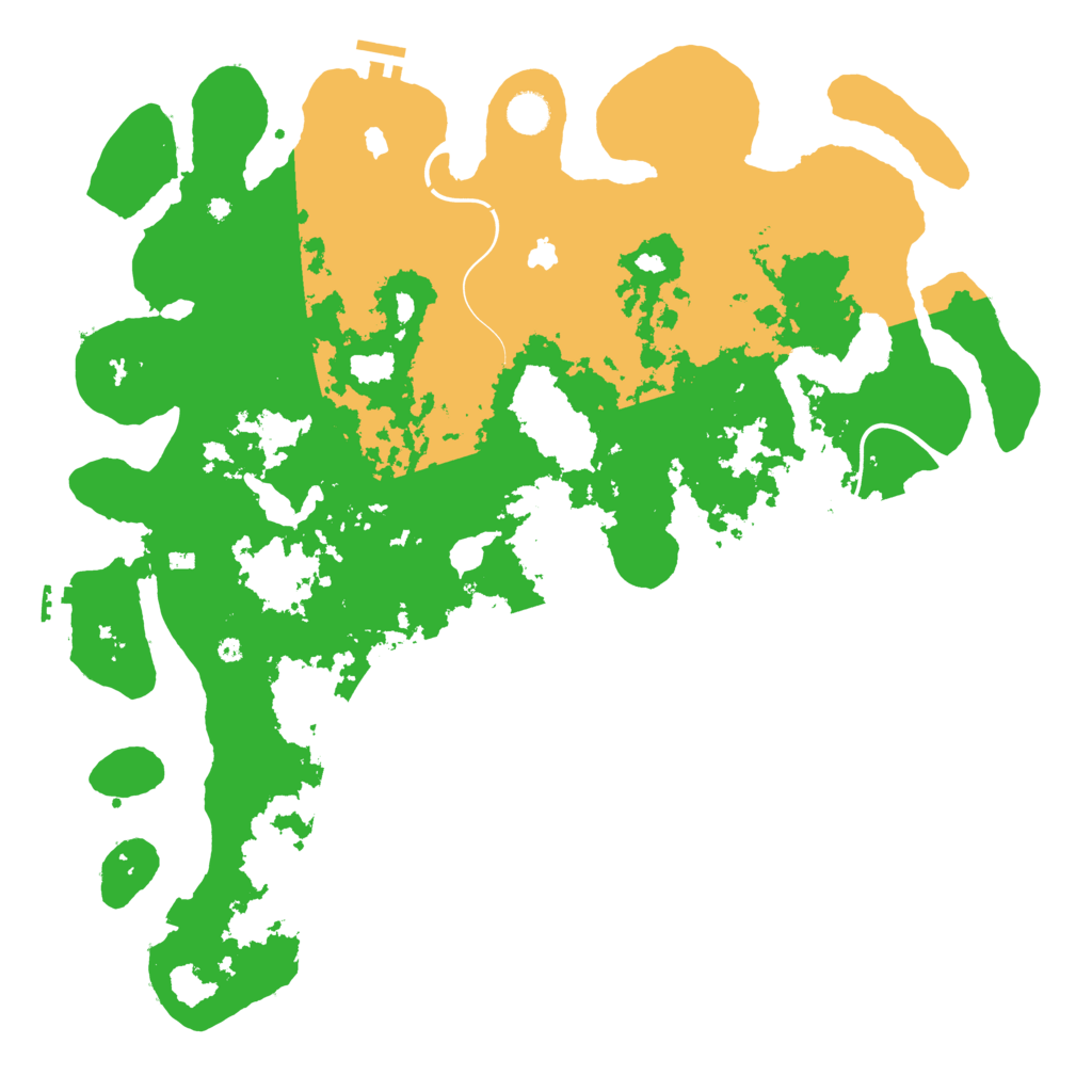 Biome Rust Map: Procedural Map, Size: 4500, Seed: 2062022