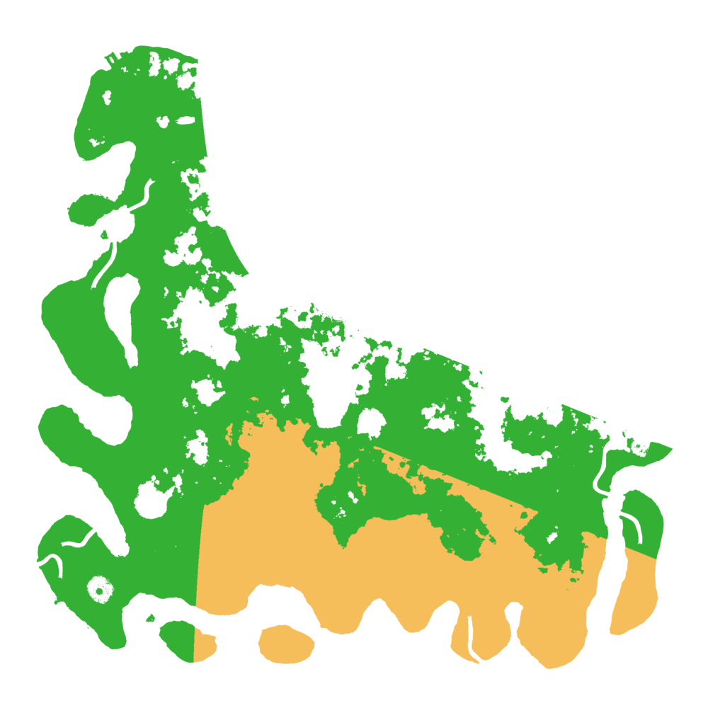 Biome Rust Map: Procedural Map, Size: 4250, Seed: 1387636073