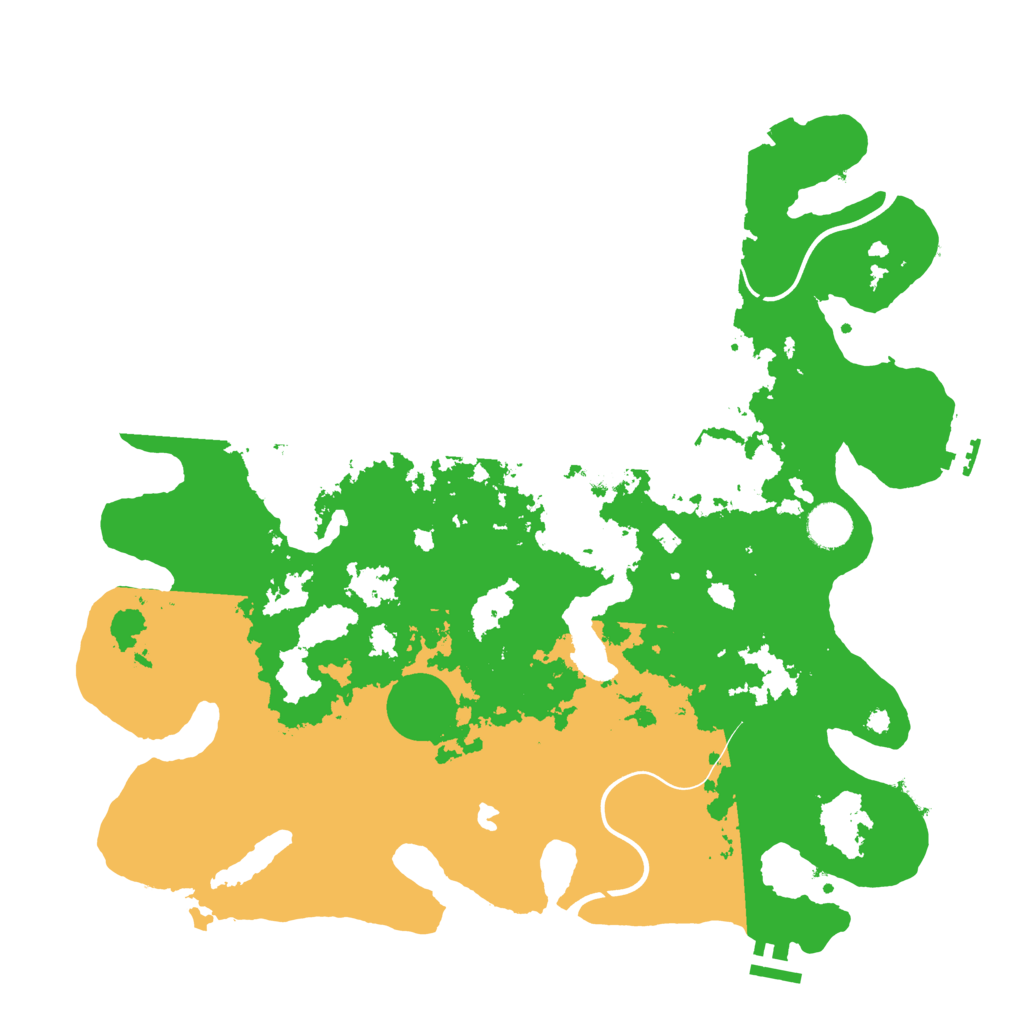 Biome Rust Map: Procedural Map, Size: 4000, Seed: 694301638