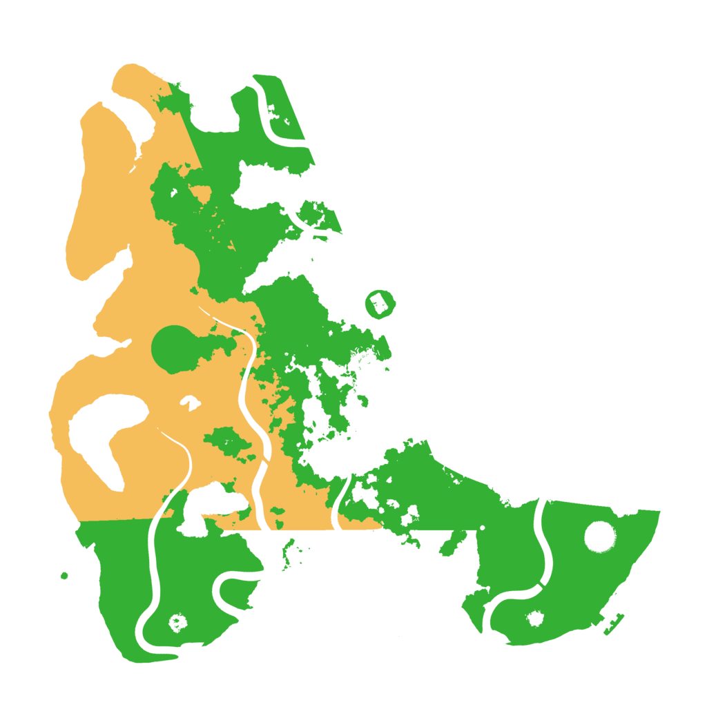 Biome Rust Map: Procedural Map, Size: 4000, Seed: 581440290