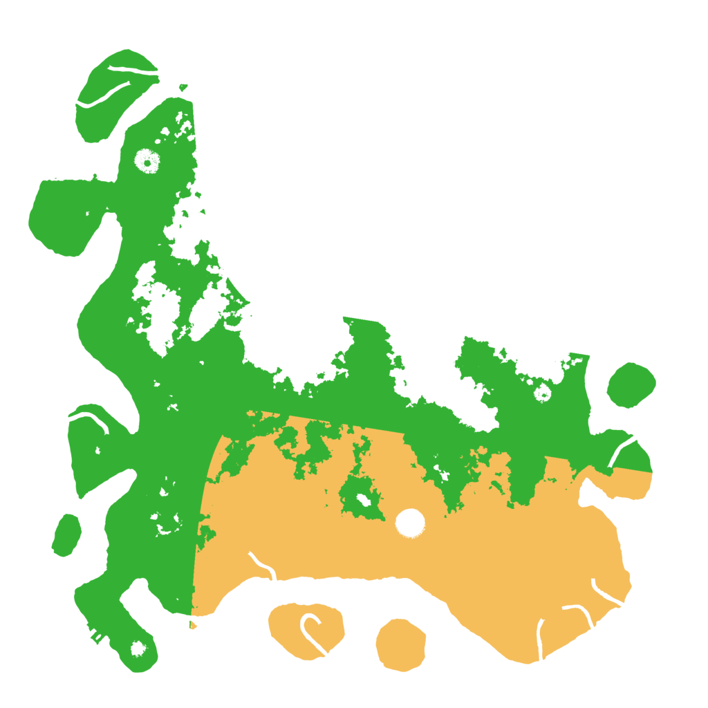 Biome Rust Map: Procedural Map, Size: 4300, Seed: 521478