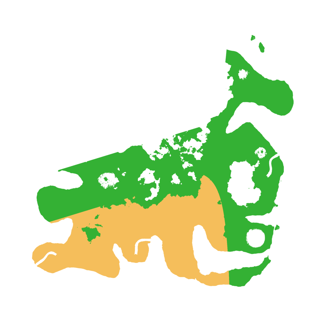 Biome Rust Map: Procedural Map, Size: 3000, Seed: 1654129908