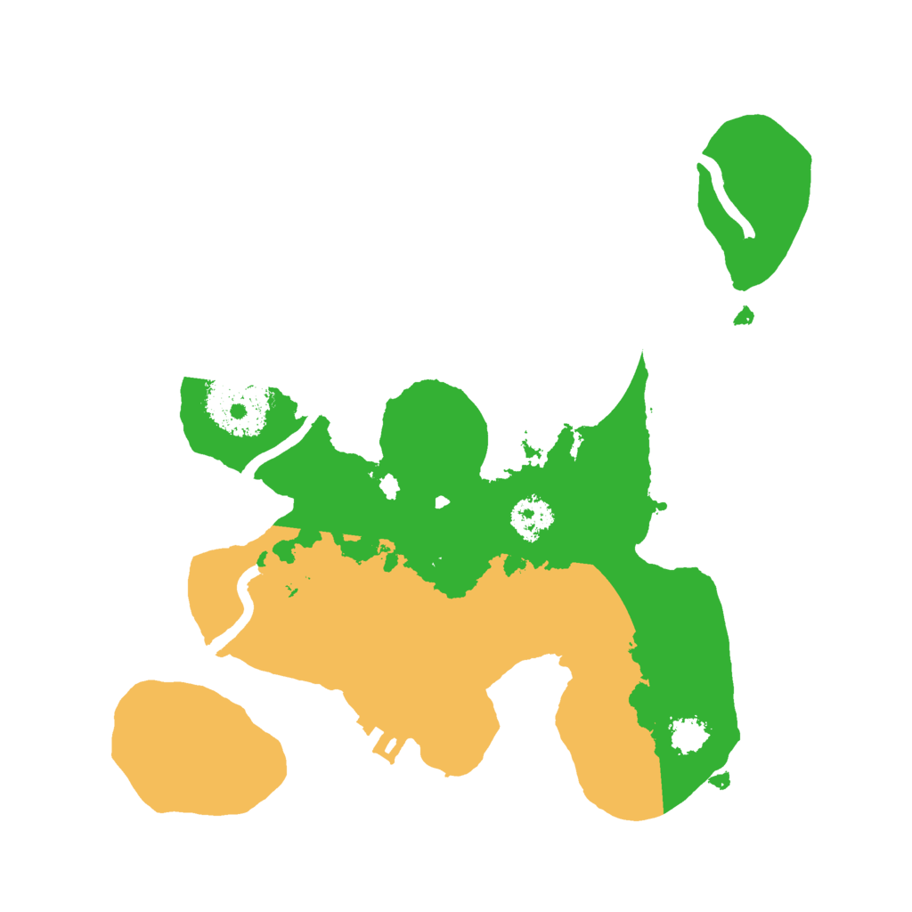 Biome Rust Map: Procedural Map, Size: 2250, Seed: 20220602