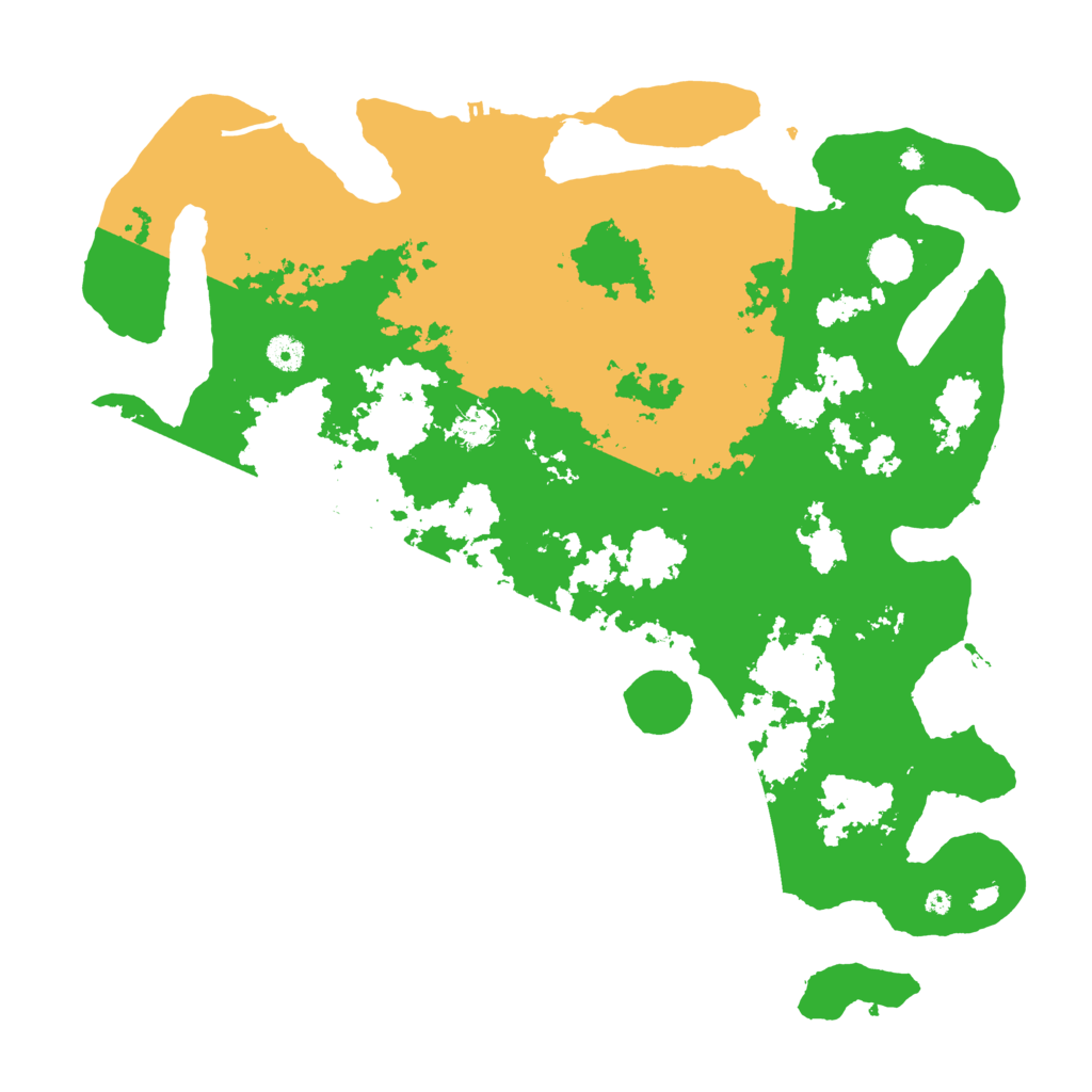 Biome Rust Map: Procedural Map, Size: 4500, Seed: 756678471