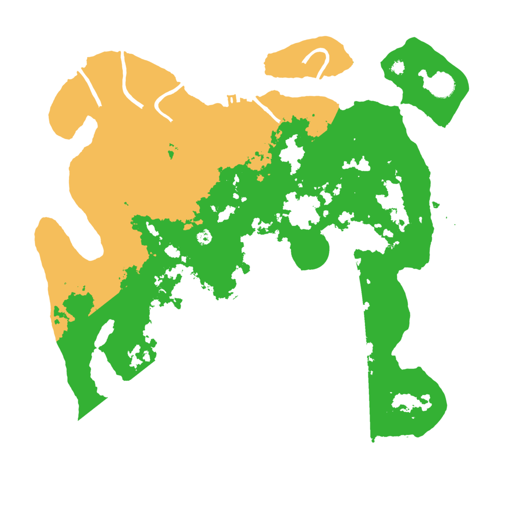 Biome Rust Map: Procedural Map, Size: 3500, Seed: 325507652