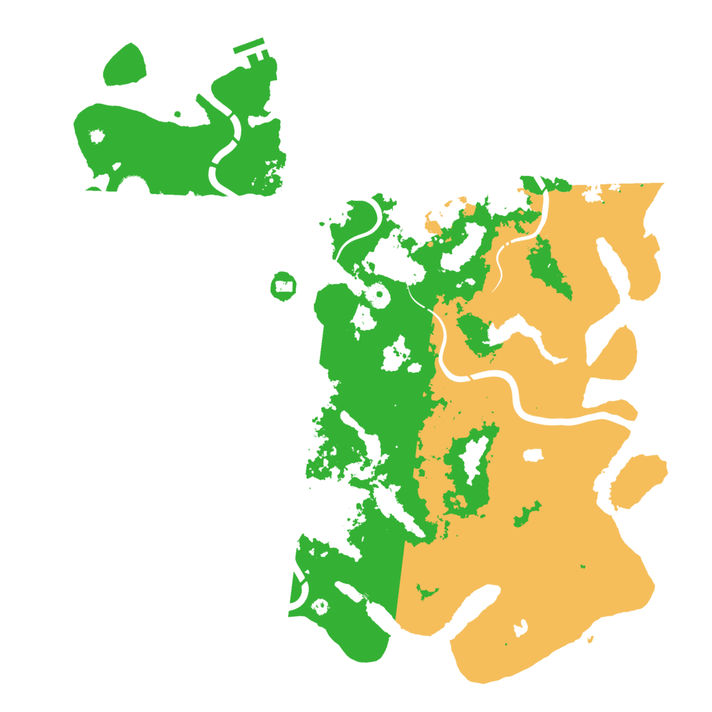 Biome Rust Map: Procedural Map, Size: 4500, Seed: 474704