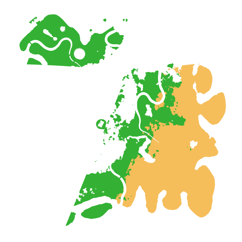 Biome Rust Map: Procedural Map, Size: 4000, Seed: 320382965
