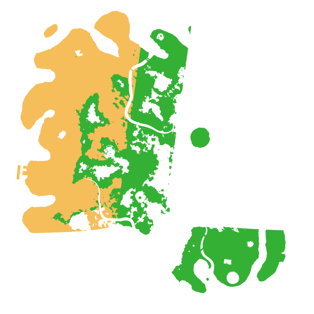 Biome Rust Map: Procedural Map, Size: 4500, Seed: 746627063