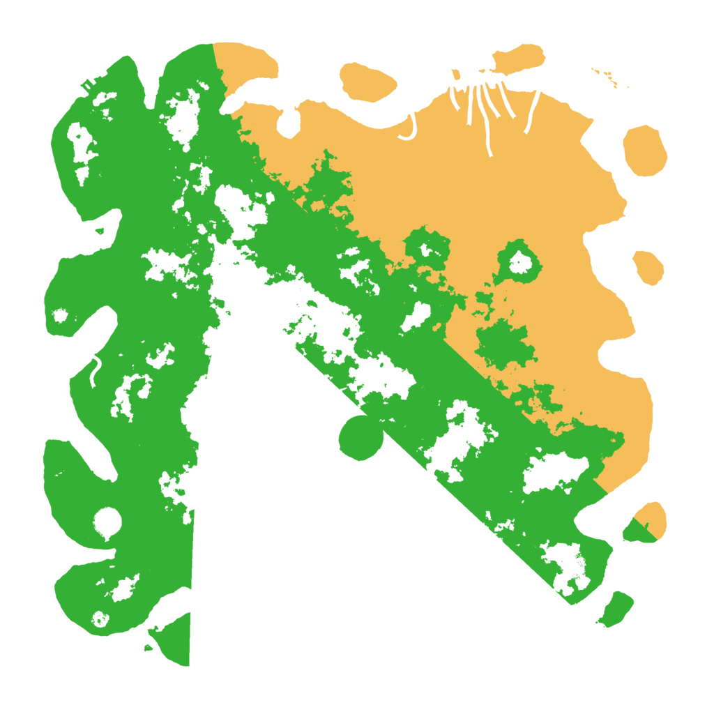 Biome Rust Map: Procedural Map, Size: 4500, Seed: 10215