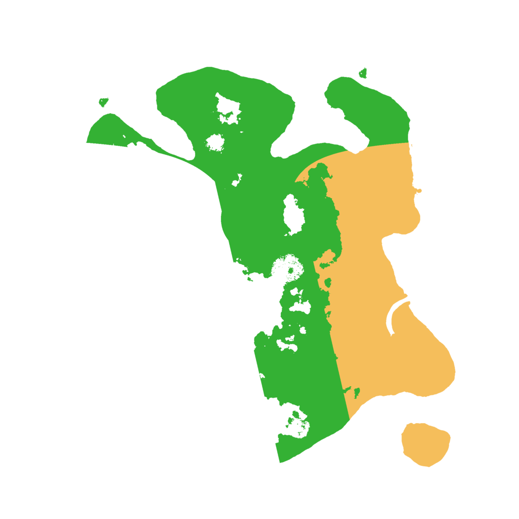 Biome Rust Map: Procedural Map, Size: 2700, Seed: 228