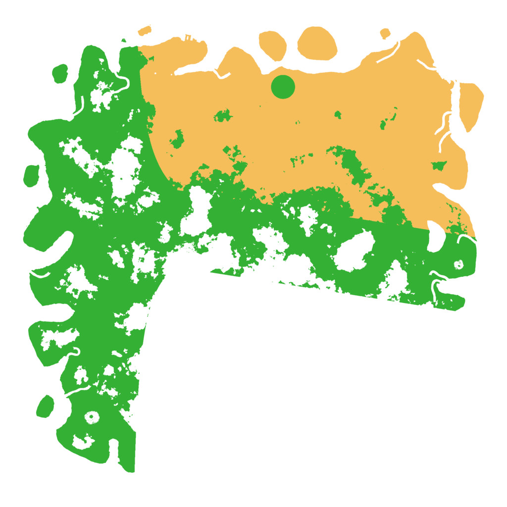 Biome Rust Map: Procedural Map, Size: 5600, Seed: 3797197