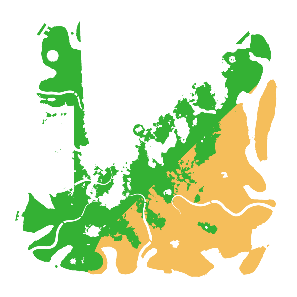 Biome Rust Map: Procedural Map, Size: 4500, Seed: 1787462656