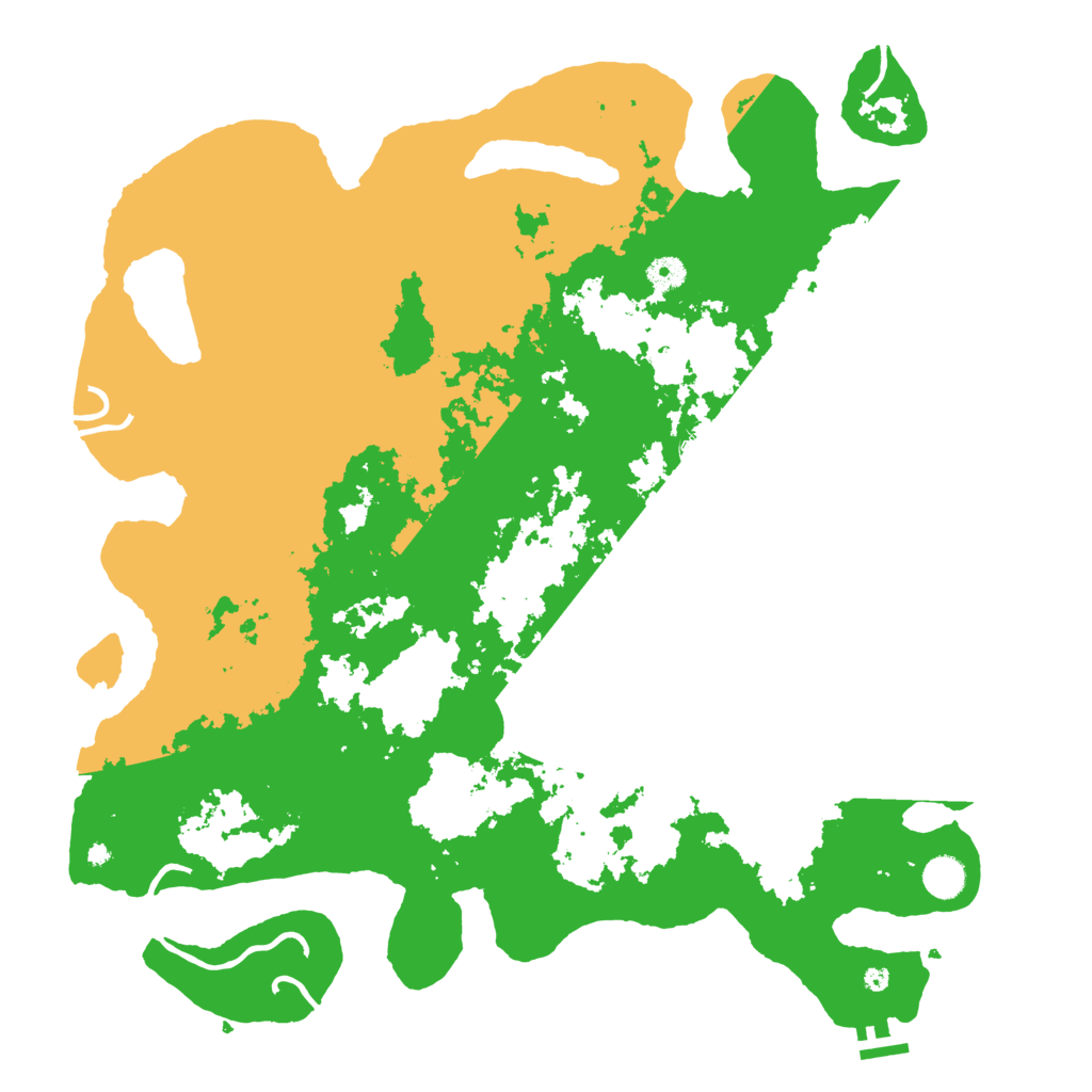 Biome Rust Map: Procedural Map, Size: 4500, Seed: 688620052