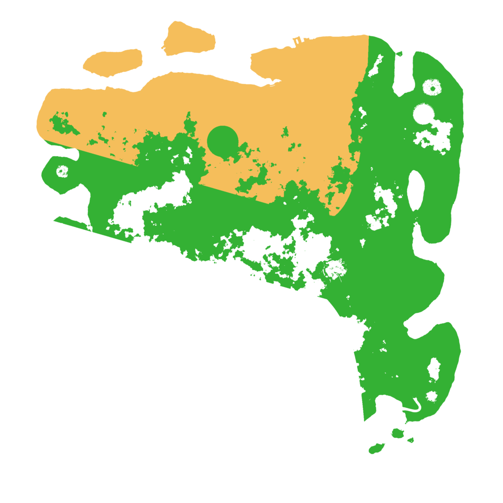 Biome Rust Map: Procedural Map, Size: 4250, Seed: 6451232