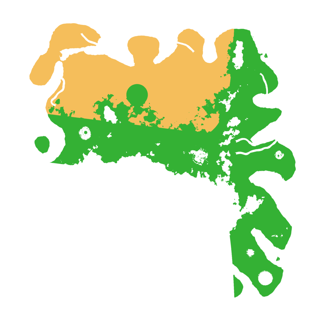 Biome Rust Map: Procedural Map, Size: 3950, Seed: 178435027