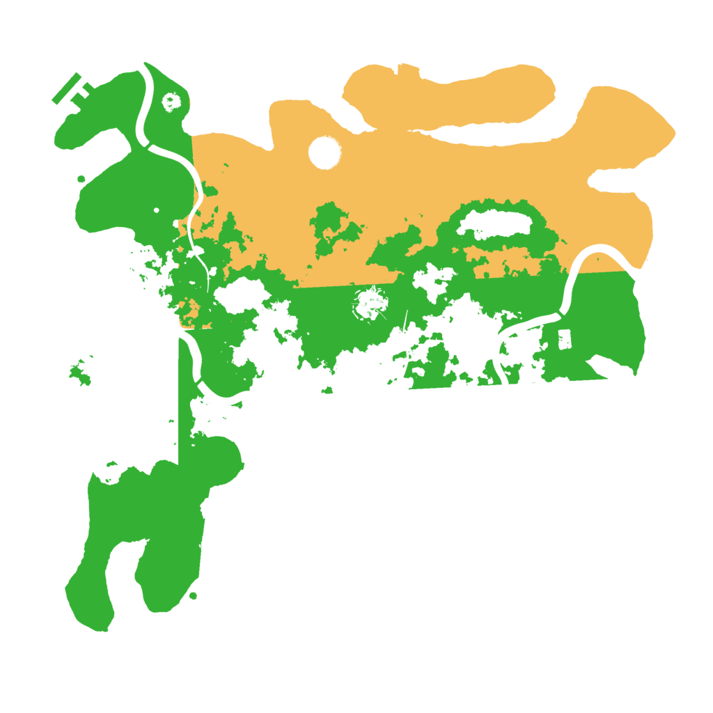 Biome Rust Map: Procedural Map, Size: 3850, Seed: 436010808