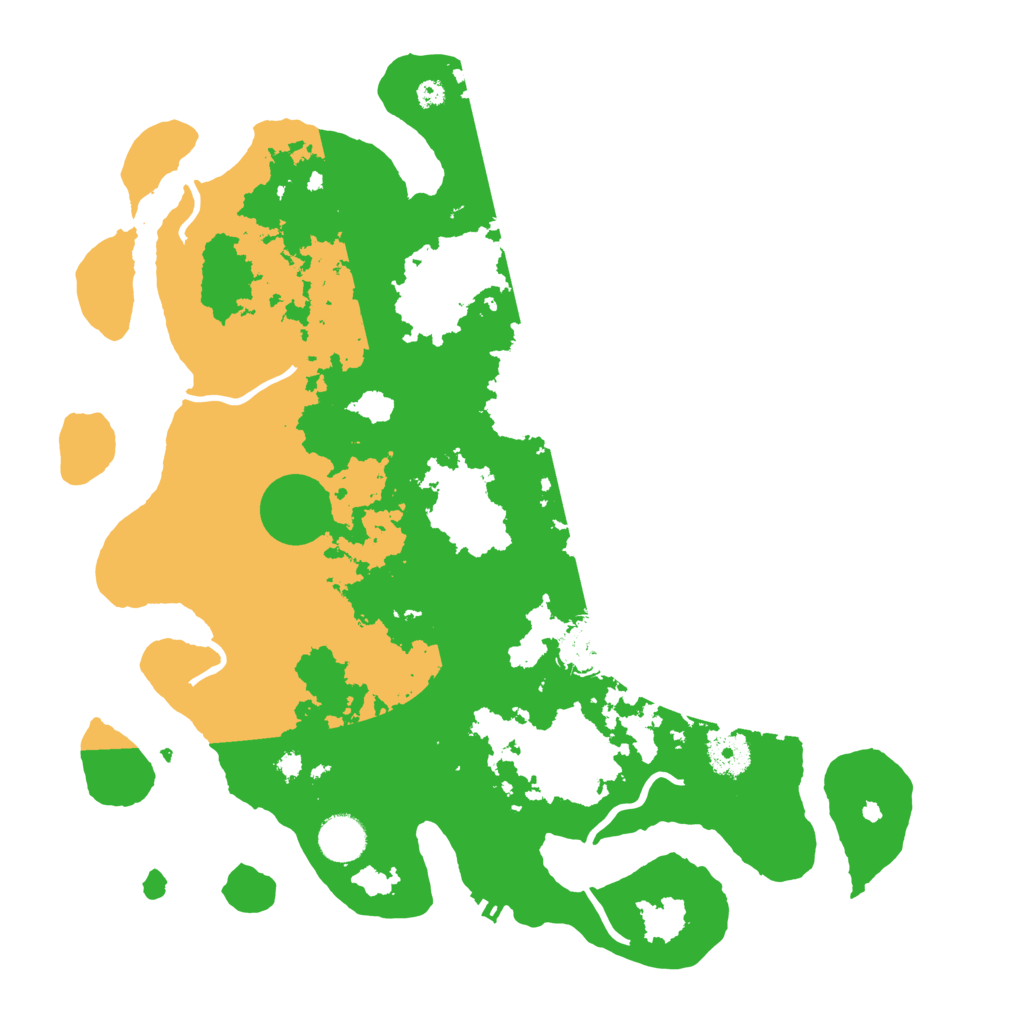Biome Rust Map: Procedural Map, Size: 3800, Seed: 12940652