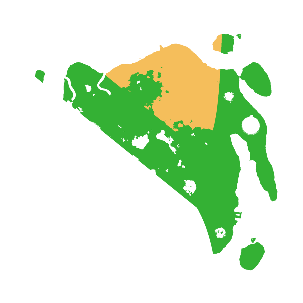 Biome Rust Map: Procedural Map, Size: 3000, Seed: 1556512836