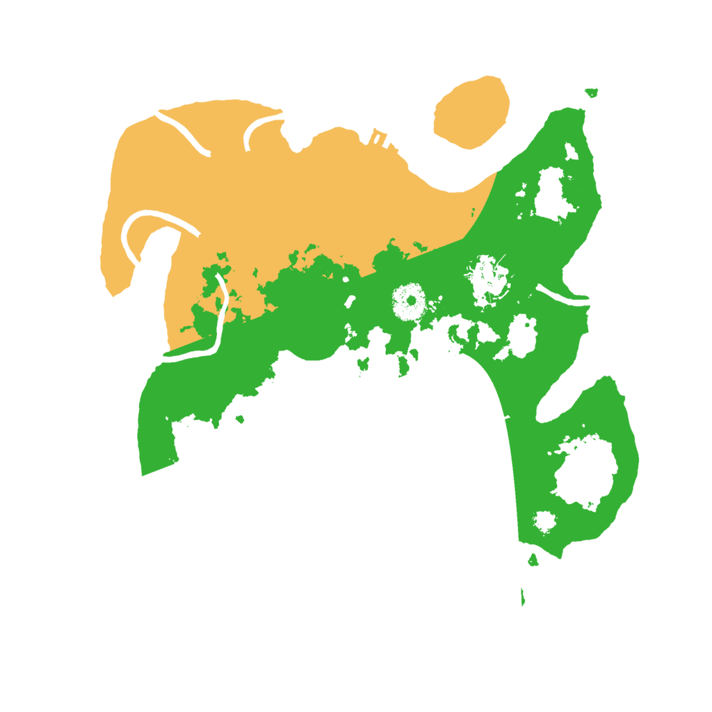 Biome Rust Map: Procedural Map, Size: 3000, Seed: 953363232