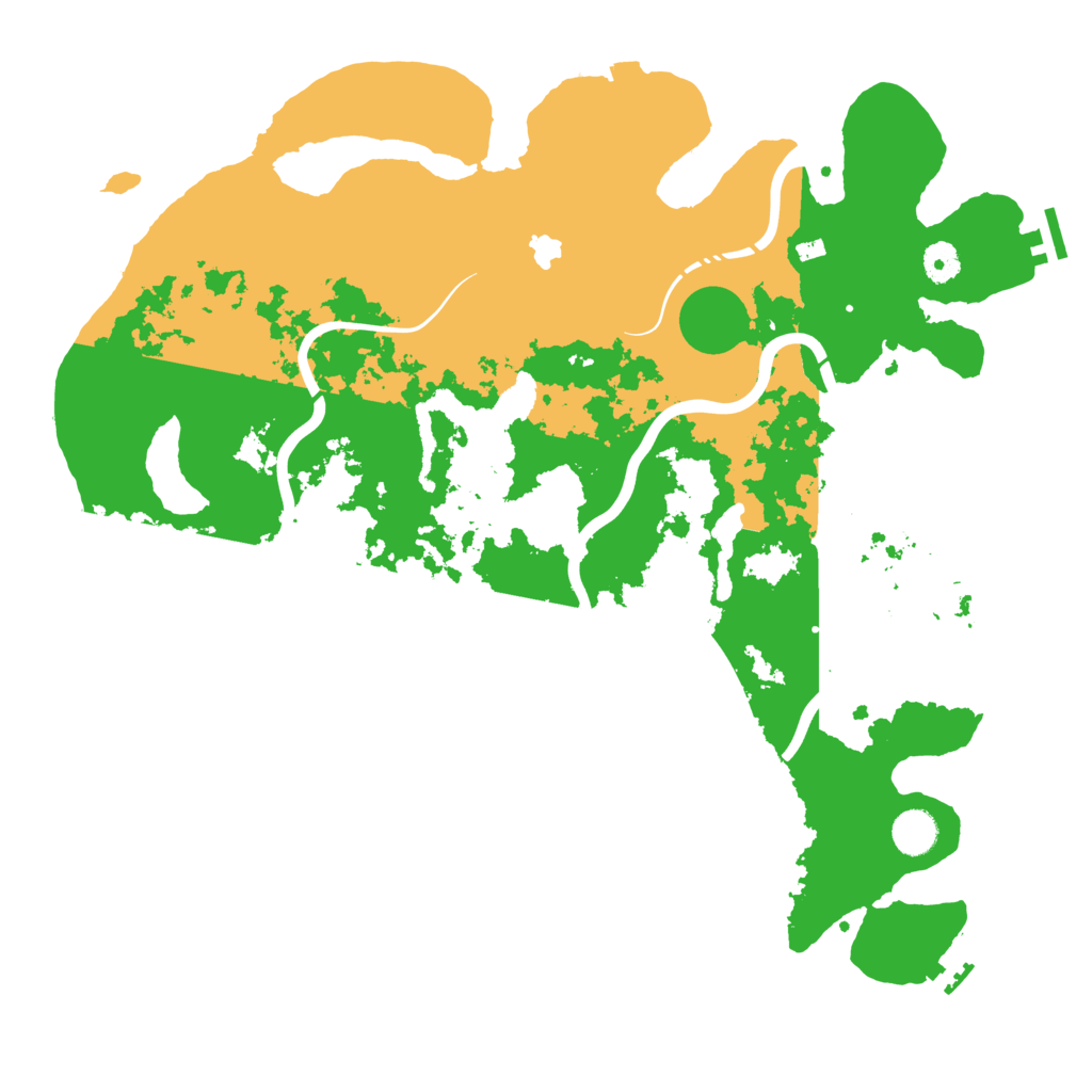 Biome Rust Map: Procedural Map, Size: 4250, Seed: 1957059613