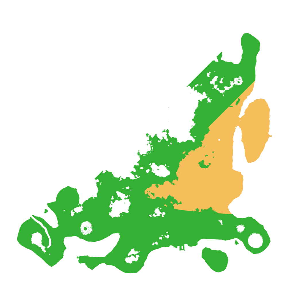 Biome Rust Map: Procedural Map, Size: 3500, Seed: 1955655308